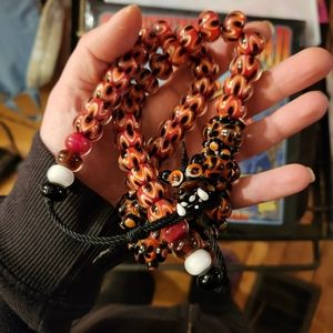 Blingin Bead glass bead necklace